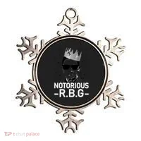 Notorious RBG Ruth Bader Ginsburg Gangster Ornament thumb 0