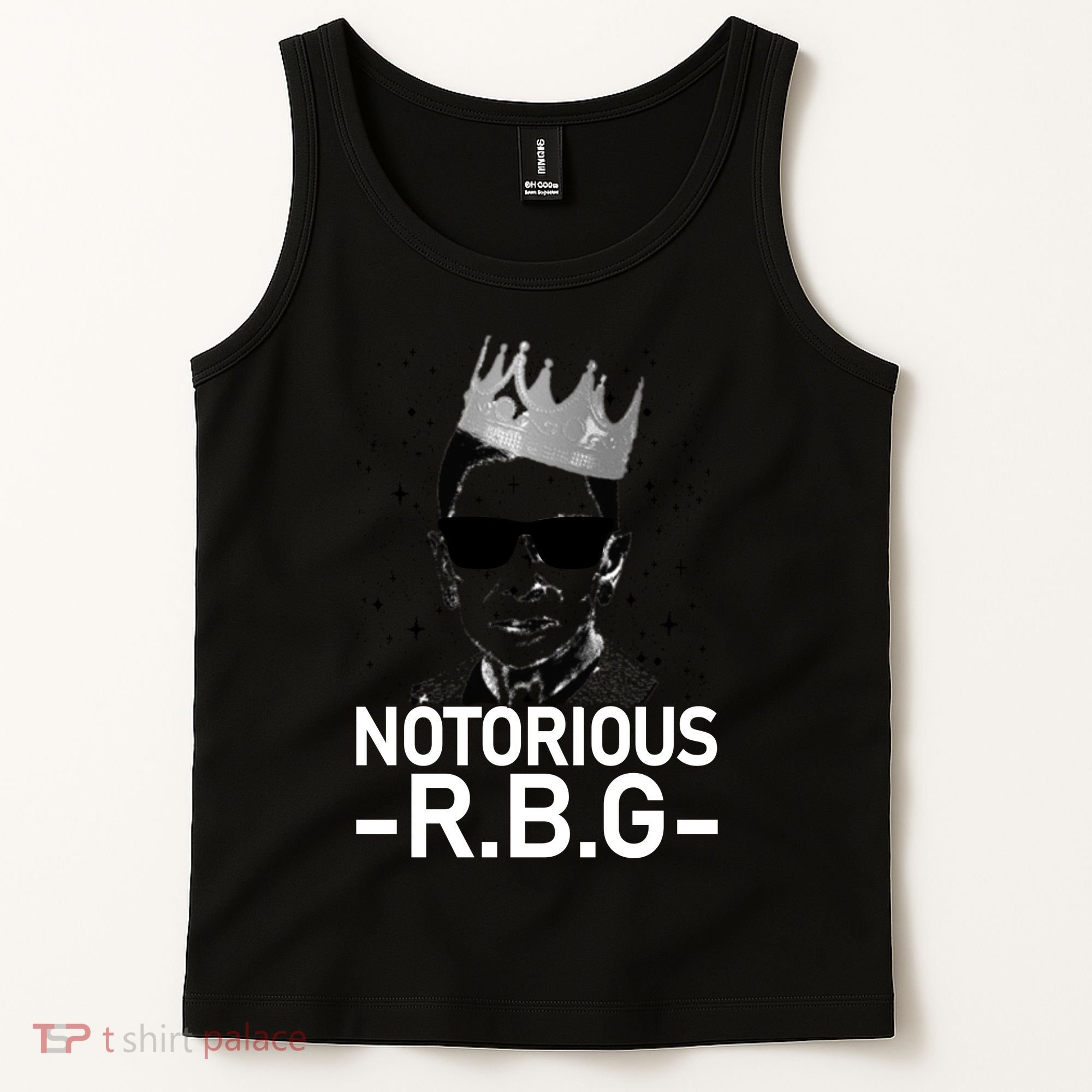 Notorious RBG Ruth Bader Ginsburg Gangster Tank Top