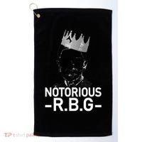 Notorious RBG Ruth Bader Ginsburg Gangster Golf Towel thumb 0