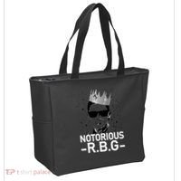 Notorious RBG Ruth Bader Ginsburg Gangster Tote Bag thumb 2