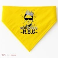 Notorious RBG Ruth Bader Ginsburg Gangster USA-Made Doggie Bandana thumb 0