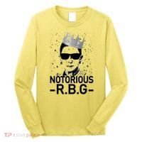 Notorious RBG Ruth Bader Ginsburg Gangster Long Sleeve Shirt thumb 0