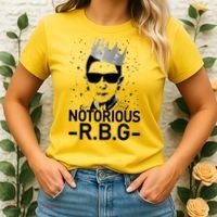 Notorious RBG Ruth Bader Ginsburg Gangster Women's T-Shirt thumb 2
