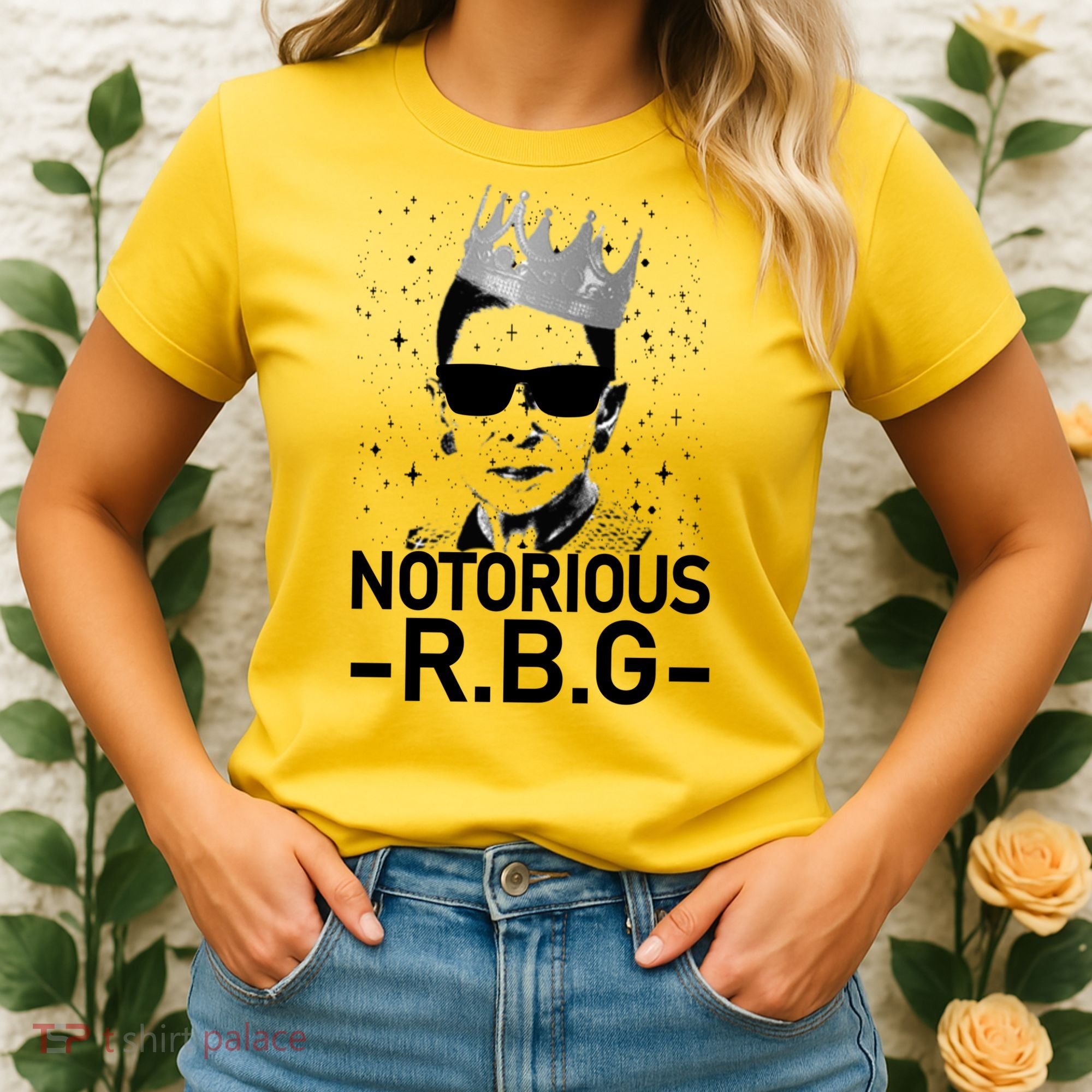 Notorious RBG Ruth Bader Ginsburg Gangster Women's T-Shirt