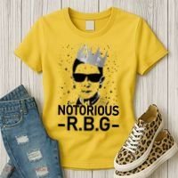Notorious RBG Ruth Bader Ginsburg Gangster Women's T-Shirt thumb 3