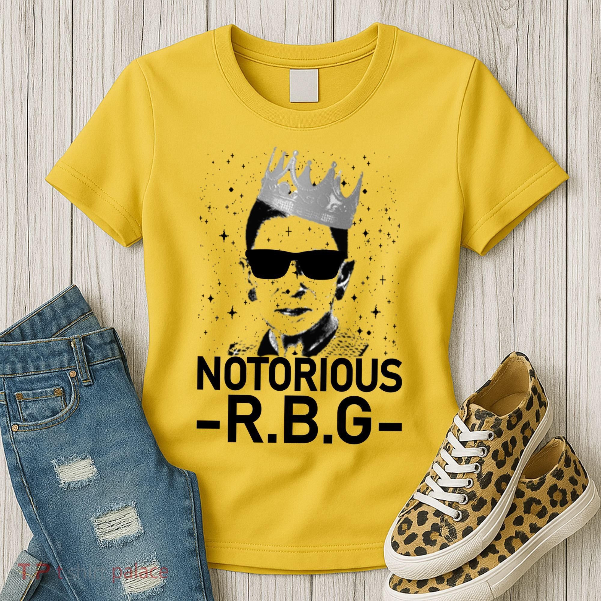 Notorious RBG Ruth Bader Ginsburg Gangster Women's T-Shirt