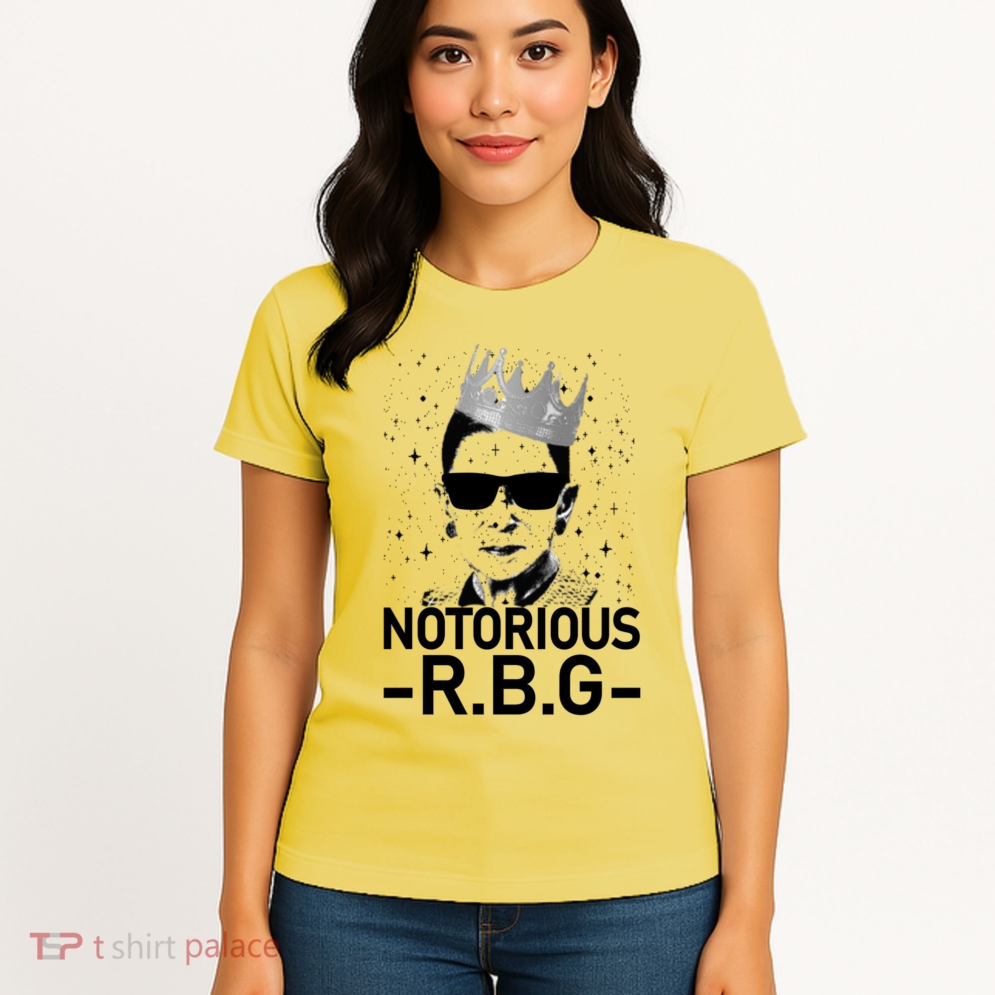 Notorious RBG Ruth Bader Ginsburg Gangster Women's T-Shirt