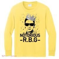 Notorious RBG Ruth Bader Ginsburg Gangster Kids Long Sleeve Shirt thumb 0