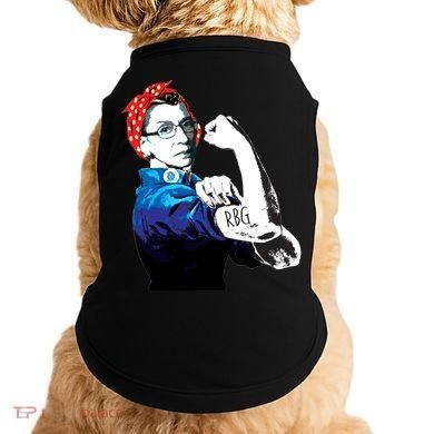 Notorious RBG Ruth Bader Ginsburg Strong Doggie Tank
