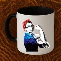 Notorious RBG Ruth Bader Ginsburg Strong Coffee Mug thumb 2