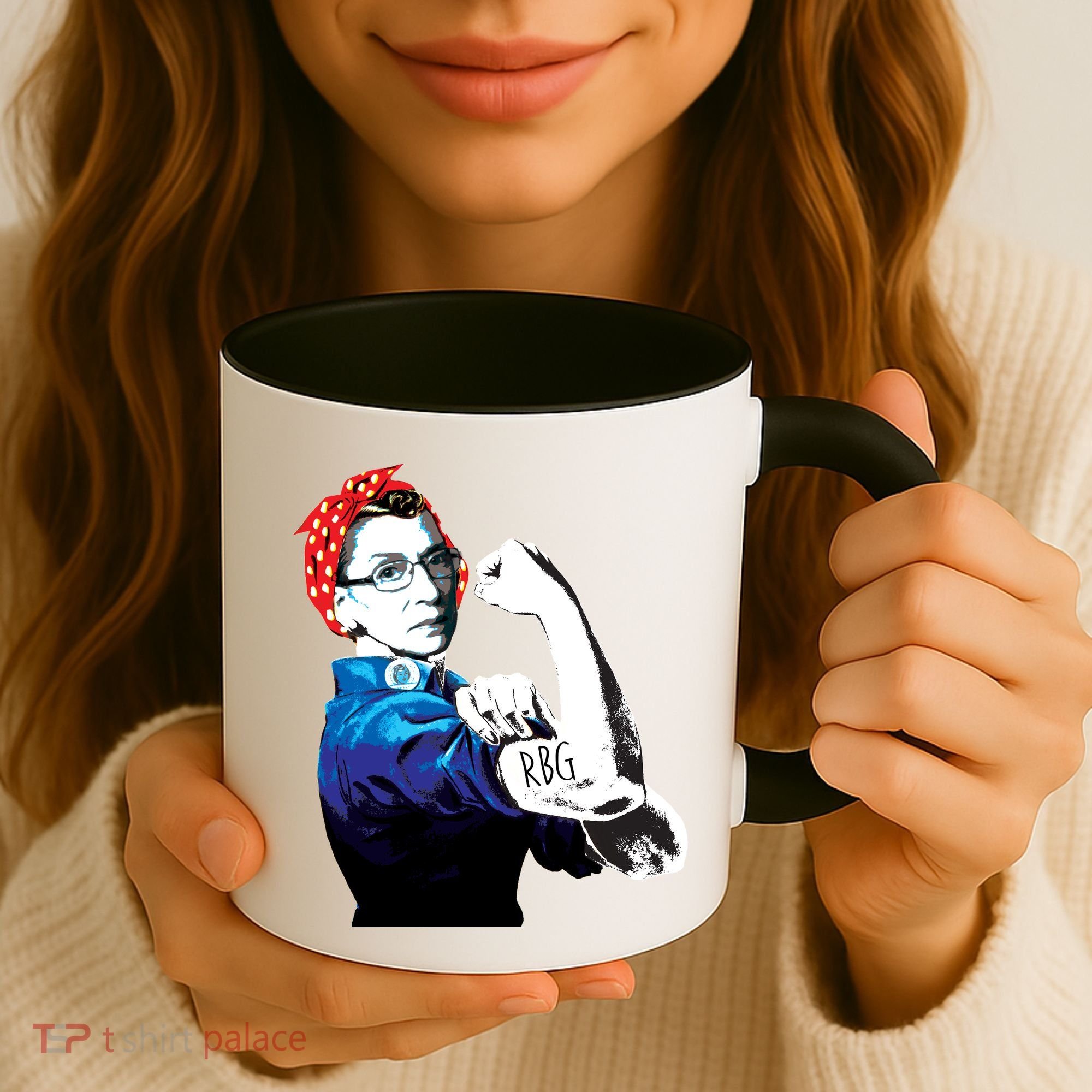 Notorious RBG Ruth Bader Ginsburg Strong Coffee Mug