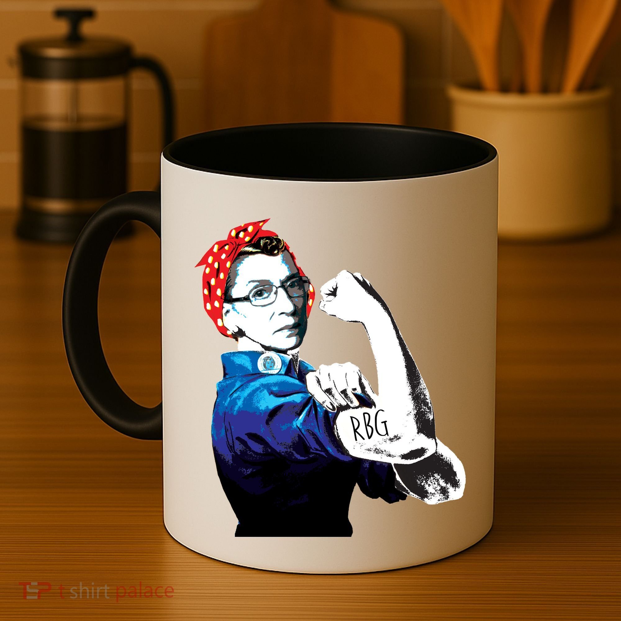 Notorious RBG Ruth Bader Ginsburg Strong Coffee Mug