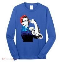 Notorious RBG Ruth Bader Ginsburg Strong Long Sleeve Shirt thumb 0