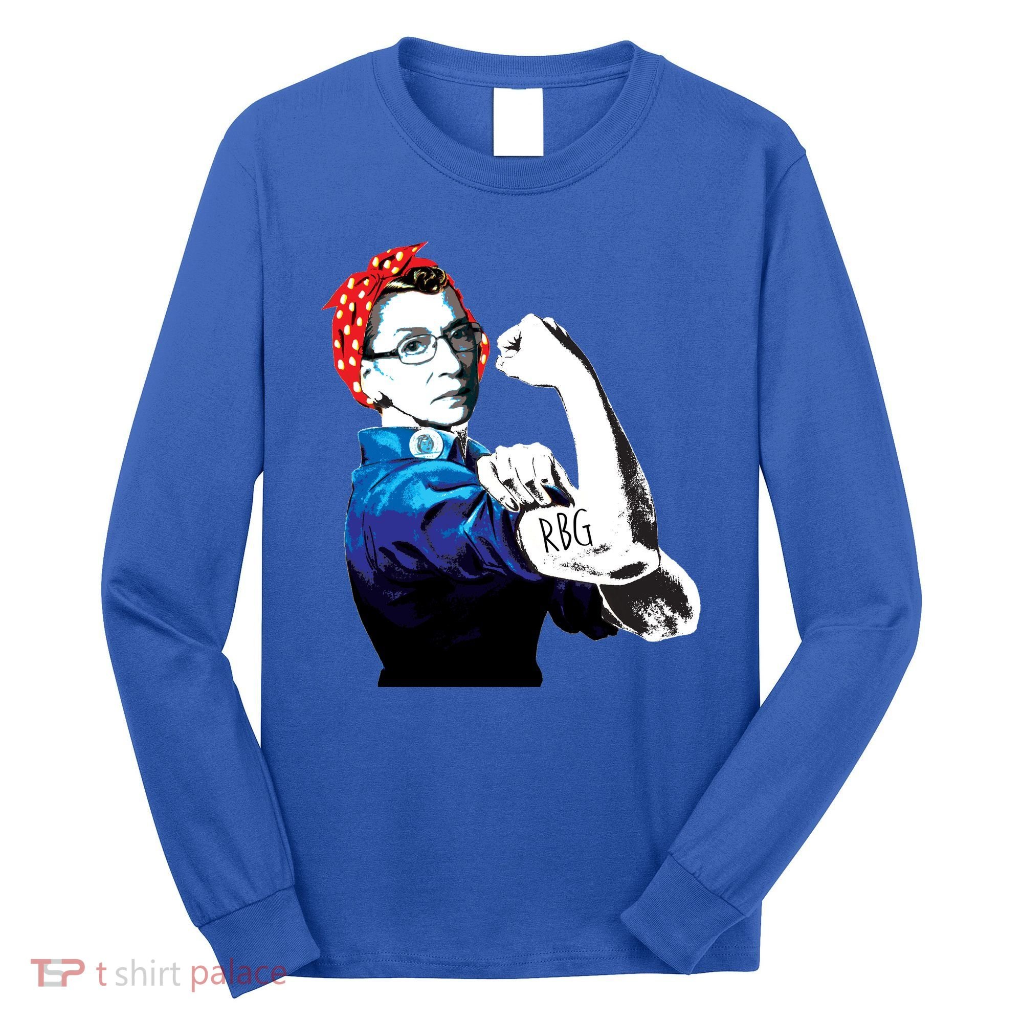 Notorious RBG Ruth Bader Ginsburg Strong Long Sleeve Shirt