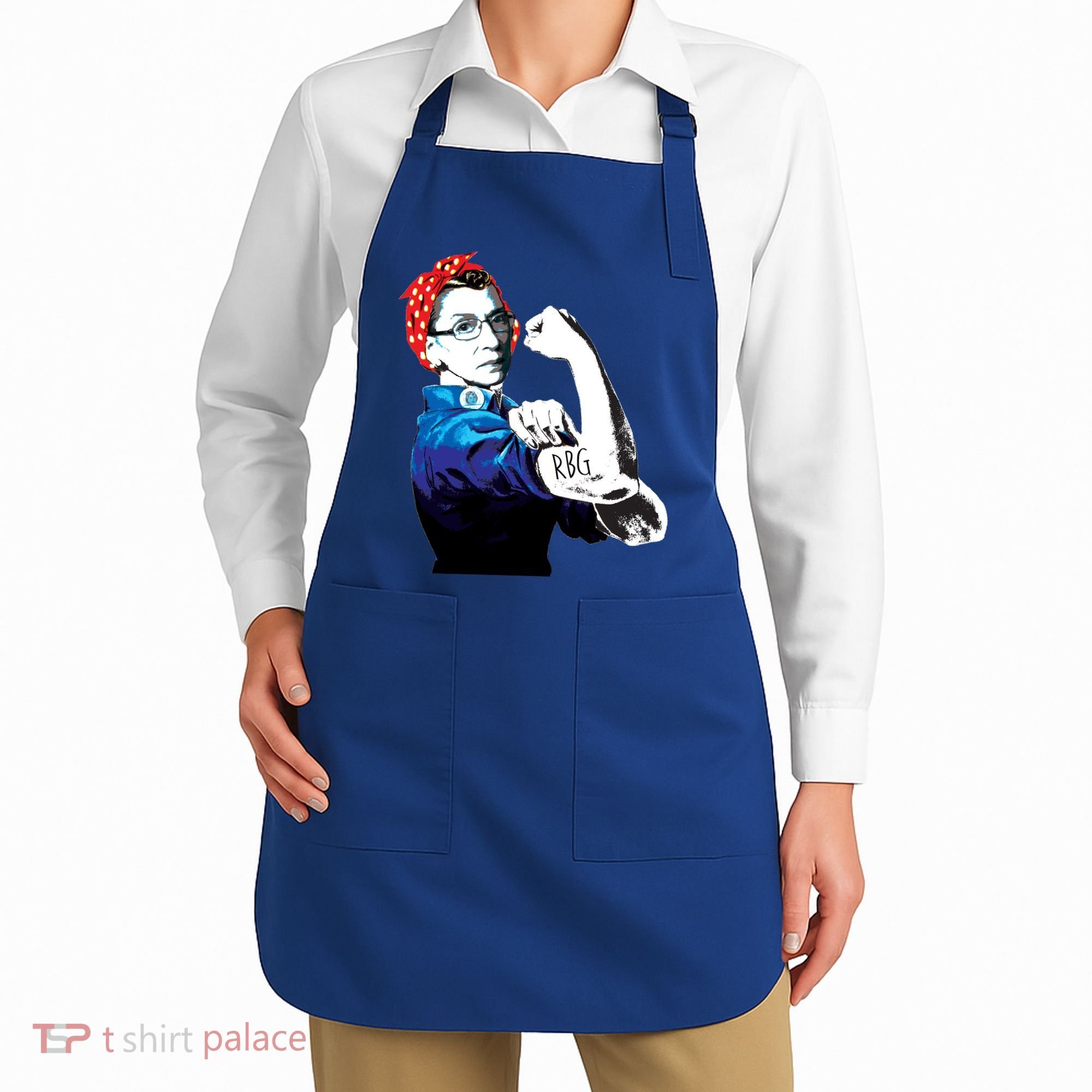 Notorious RBG Ruth Bader Ginsburg Strong Apron