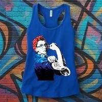 Notorious RBG Ruth Bader Ginsburg Strong Women's Tank Top thumb 3