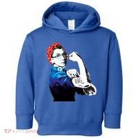 Notorious RBG Ruth Bader Ginsburg Strong Toddler Hoodie thumb 0