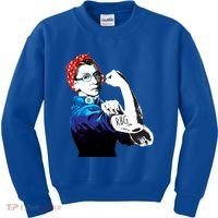 Notorious RBG Ruth Bader Ginsburg Strong Kids Sweatshirt thumb 0