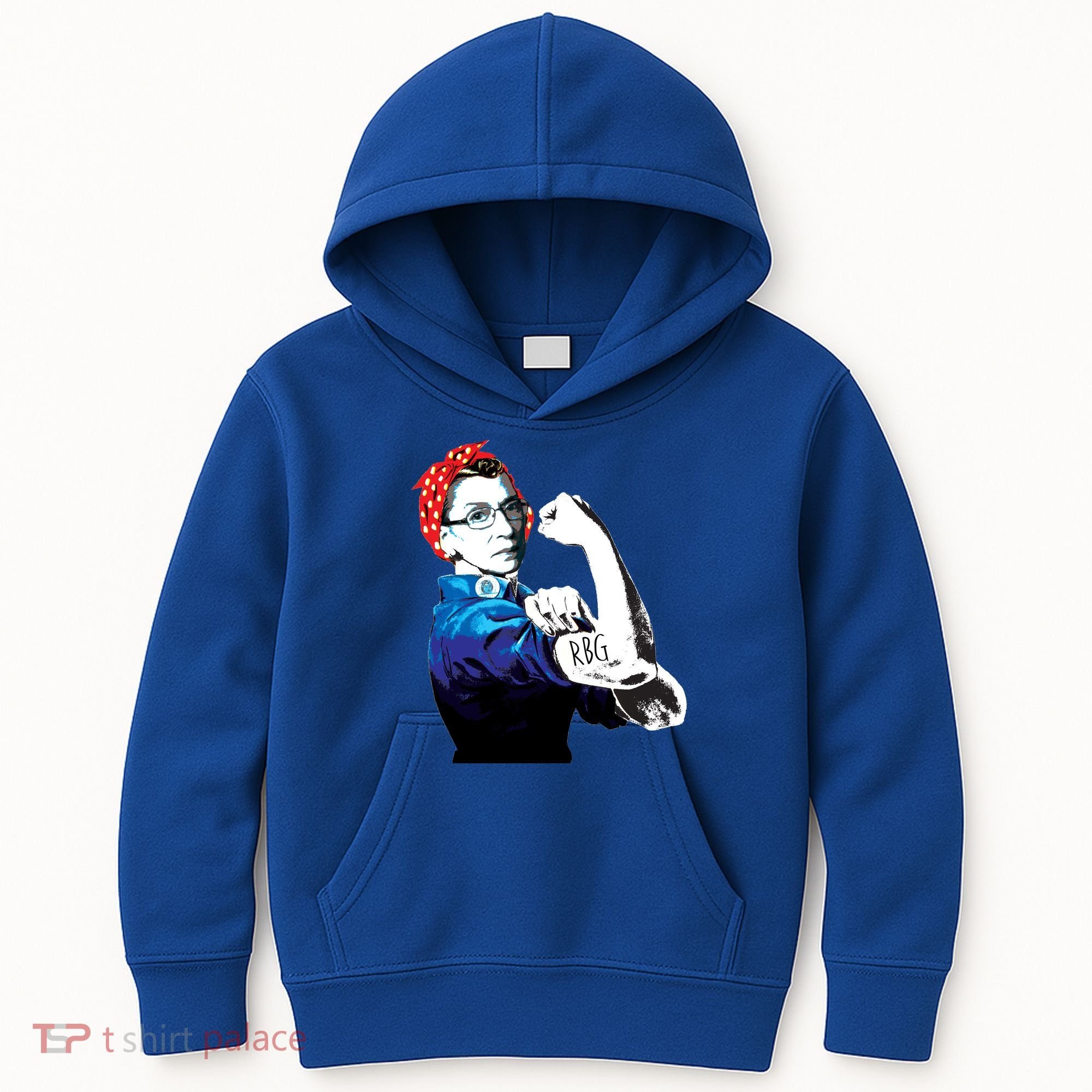 Notorious RBG Ruth Bader Ginsburg Strong Kids Hoodie