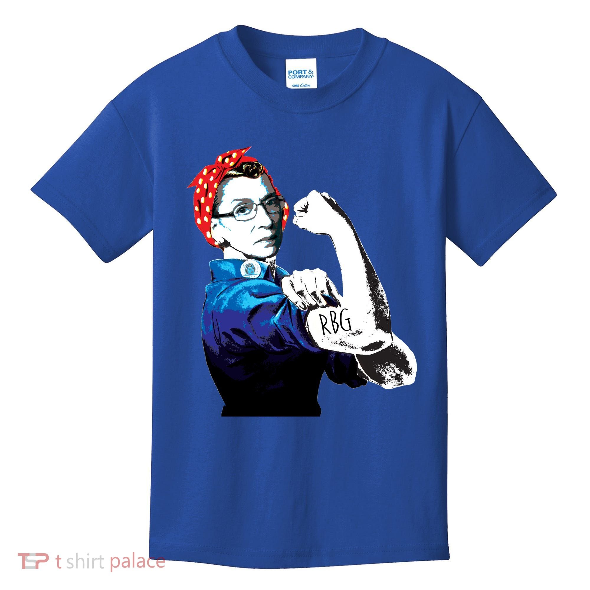 Notorious RBG Ruth Bader Ginsburg Strong Kids T-Shirt