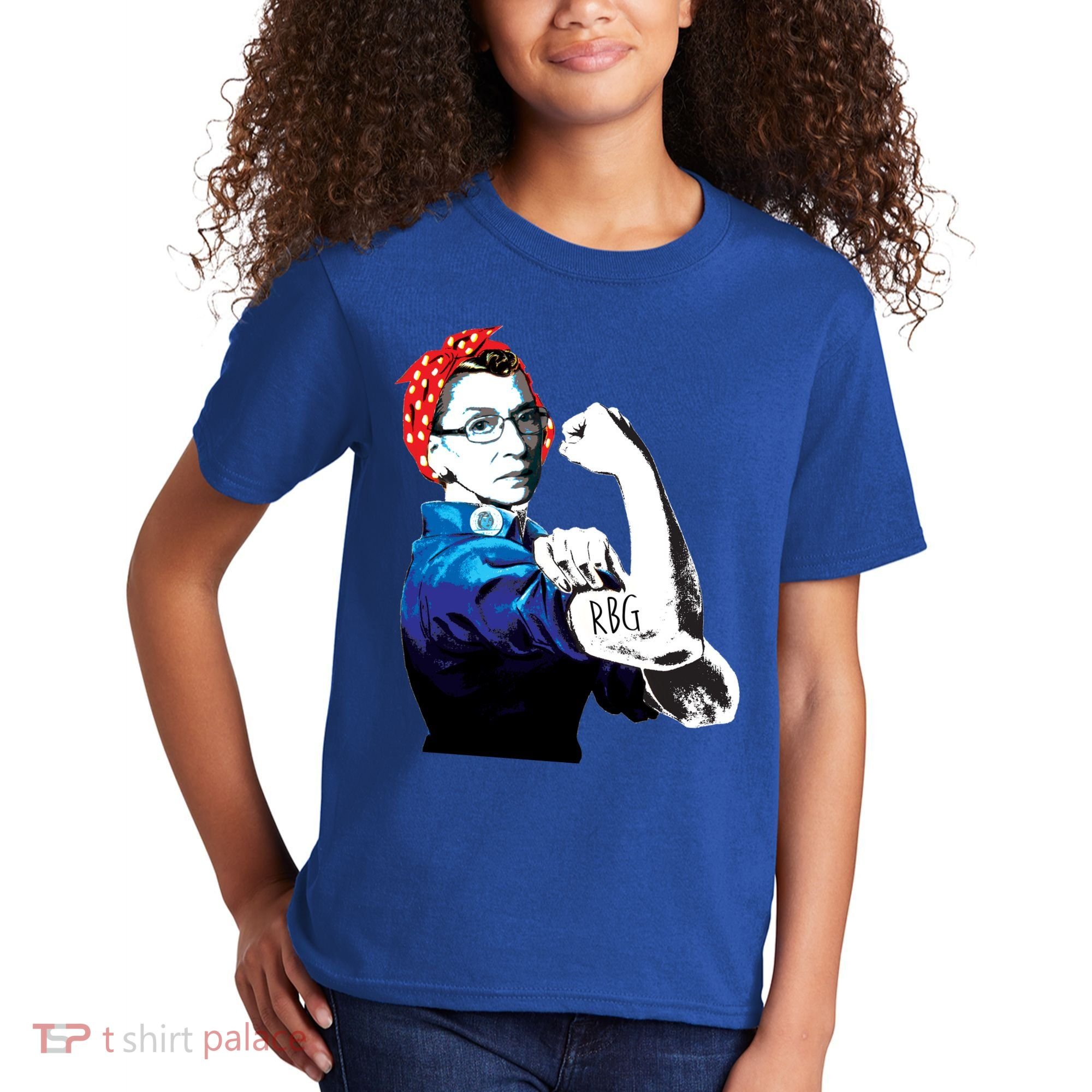 Notorious RBG Ruth Bader Ginsburg Strong Kids T-Shirt