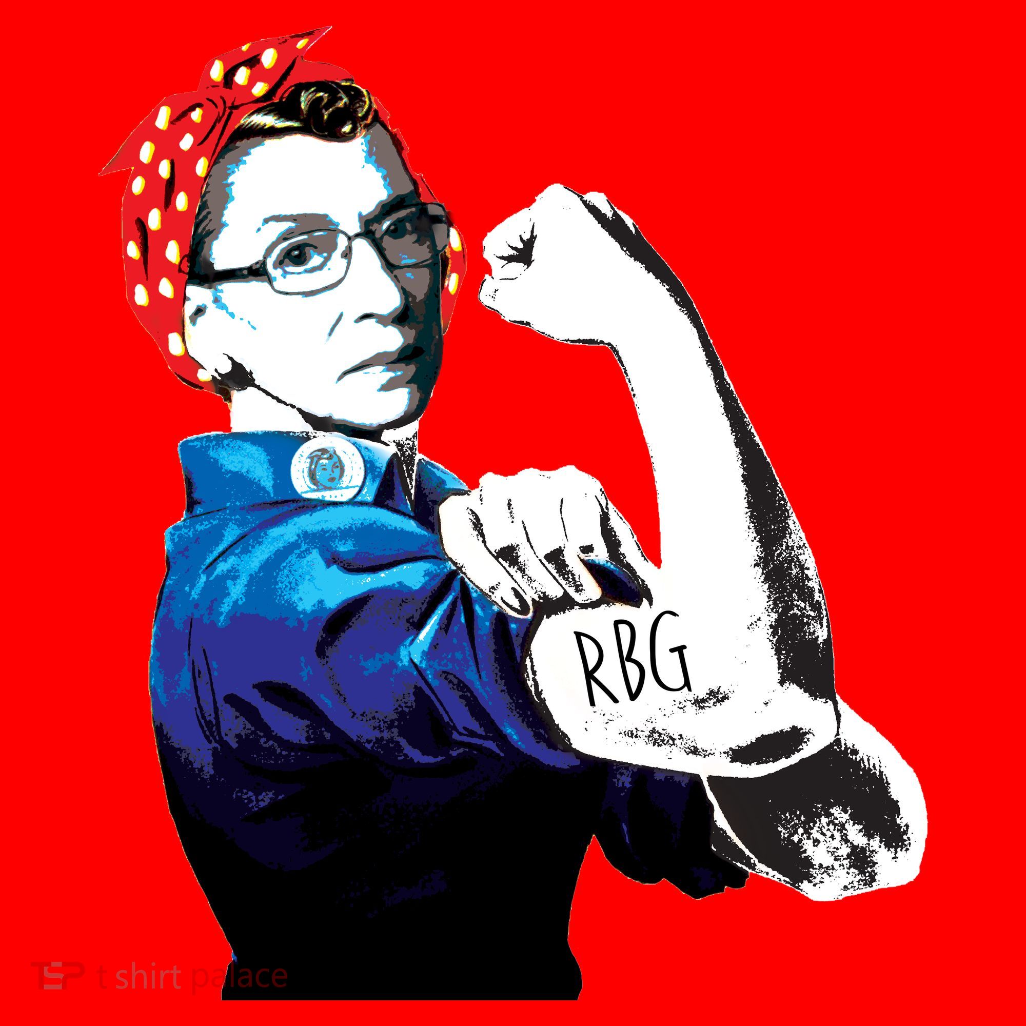 Notorious RBG Ruth Bader Ginsburg Strong Santa Hat