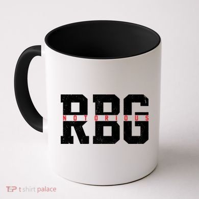 Notorious RBG Simple Logo Coffee Mug