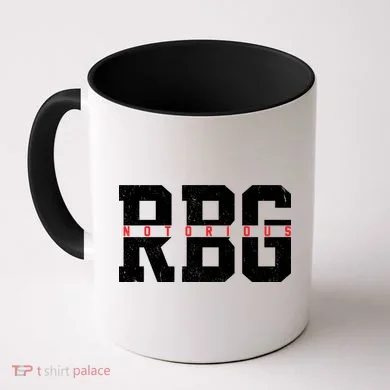 Notorious RBG Simple Logo Coffee Mug
