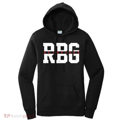 Notorious RBG Simple Logo Women's Hoodie