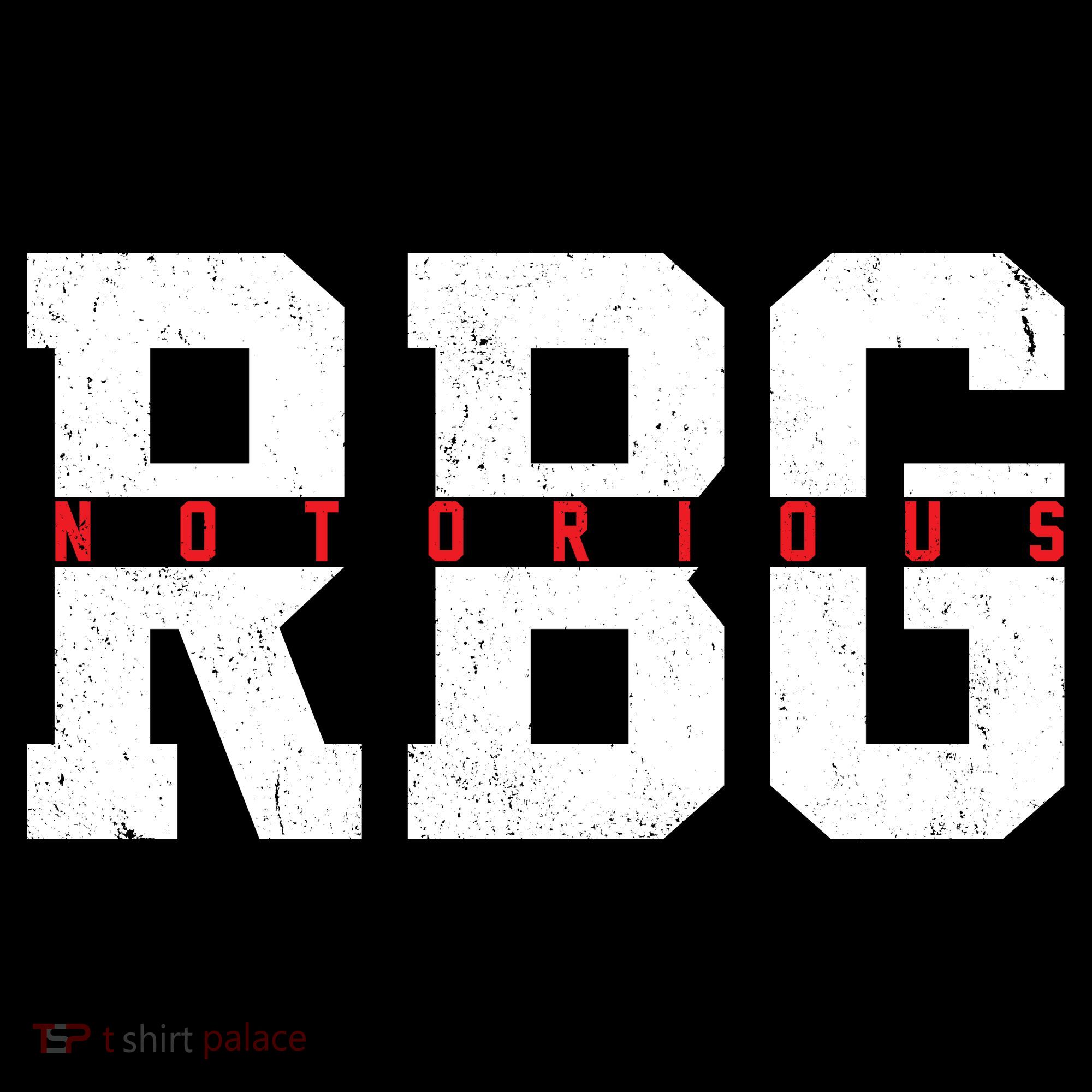 Notorious RBG Simple Logo Women's Hoodie