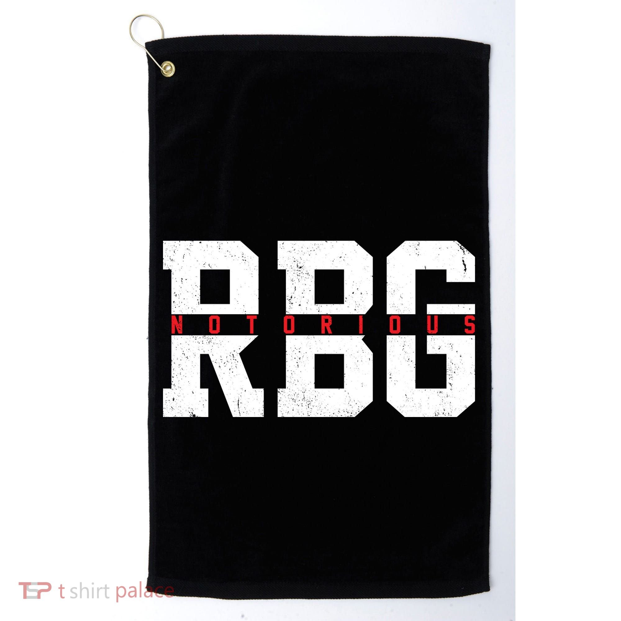 Notorious RBG Simple Logo Golf Towel