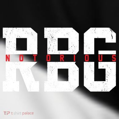 Notorious RBG Simple Logo Toddler Fine Jersey T-Shirt