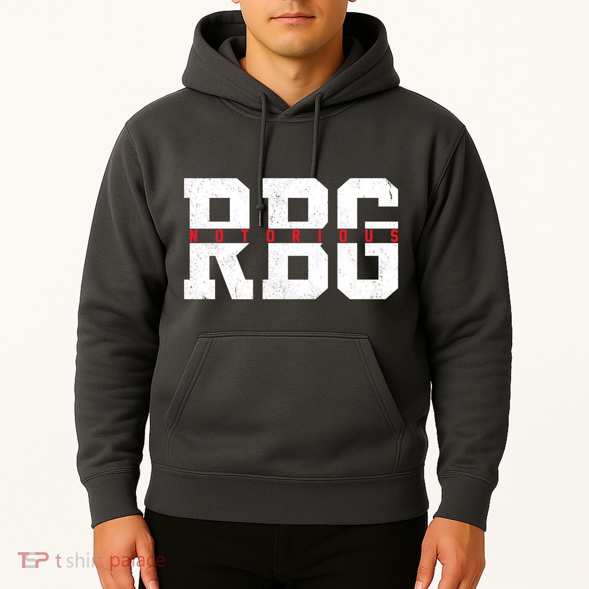 Notorious RBG Simple Logo Hoodie