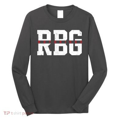 Notorious RBG Simple Logo Long Sleeve Shirt
