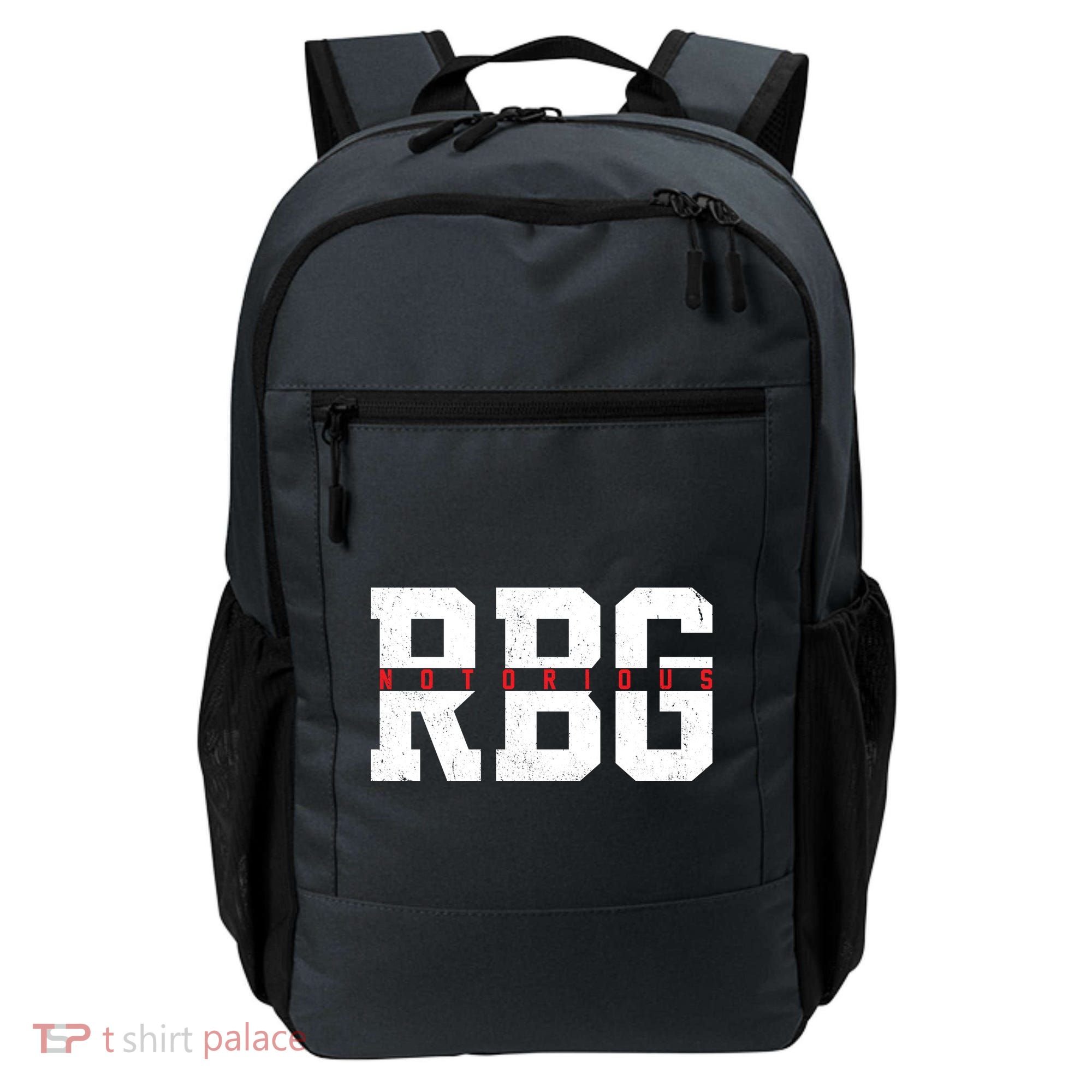 Notorious RBG Simple Logo Backpack