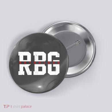 Notorious RBG Simple Logo Button