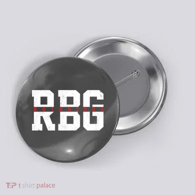 Notorious RBG Simple Logo Button