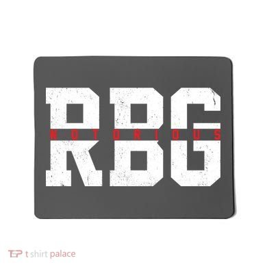 Notorious RBG Simple Logo Mousepad