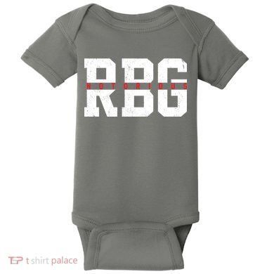 Notorious RBG Simple Logo Baby Bodysuit