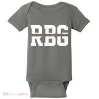 Notorious RBG Simple Logo Baby Bodysuit thumb 0