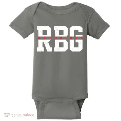 Notorious RBG Simple Logo Baby Bodysuit
