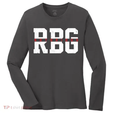 Notorious RBG Simple Logo Women's Long Sleeve Shirt