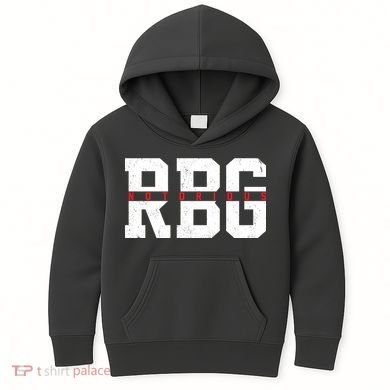 Notorious RBG Simple Logo Kids Hoodie