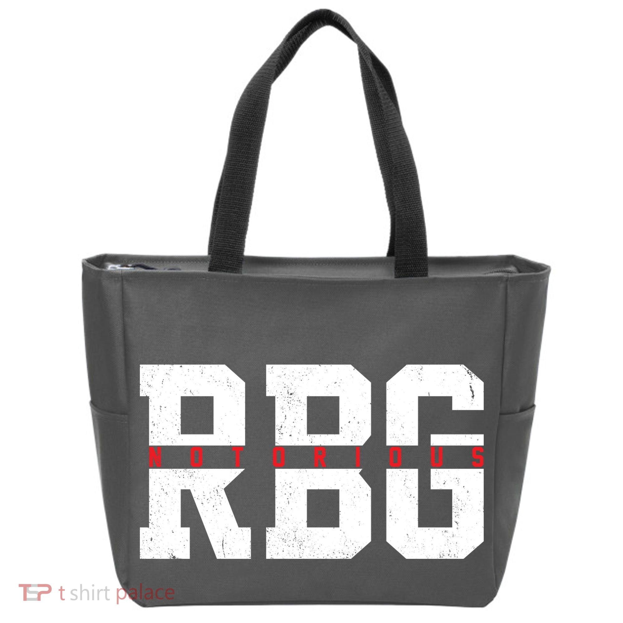 Notorious RBG Simple Logo Tote Bag
