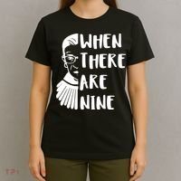 Notorious RBG When There Are Nine T-Shirt thumb 4