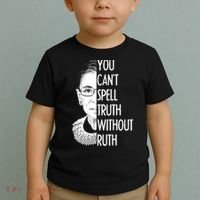 Notorious RBG You Can't Spell Truth without Ruth Toddler T-Shirt thumb 2