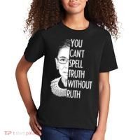 Notorious RBG You Can't Spell Truth without Ruth Kids T-Shirt thumb 2