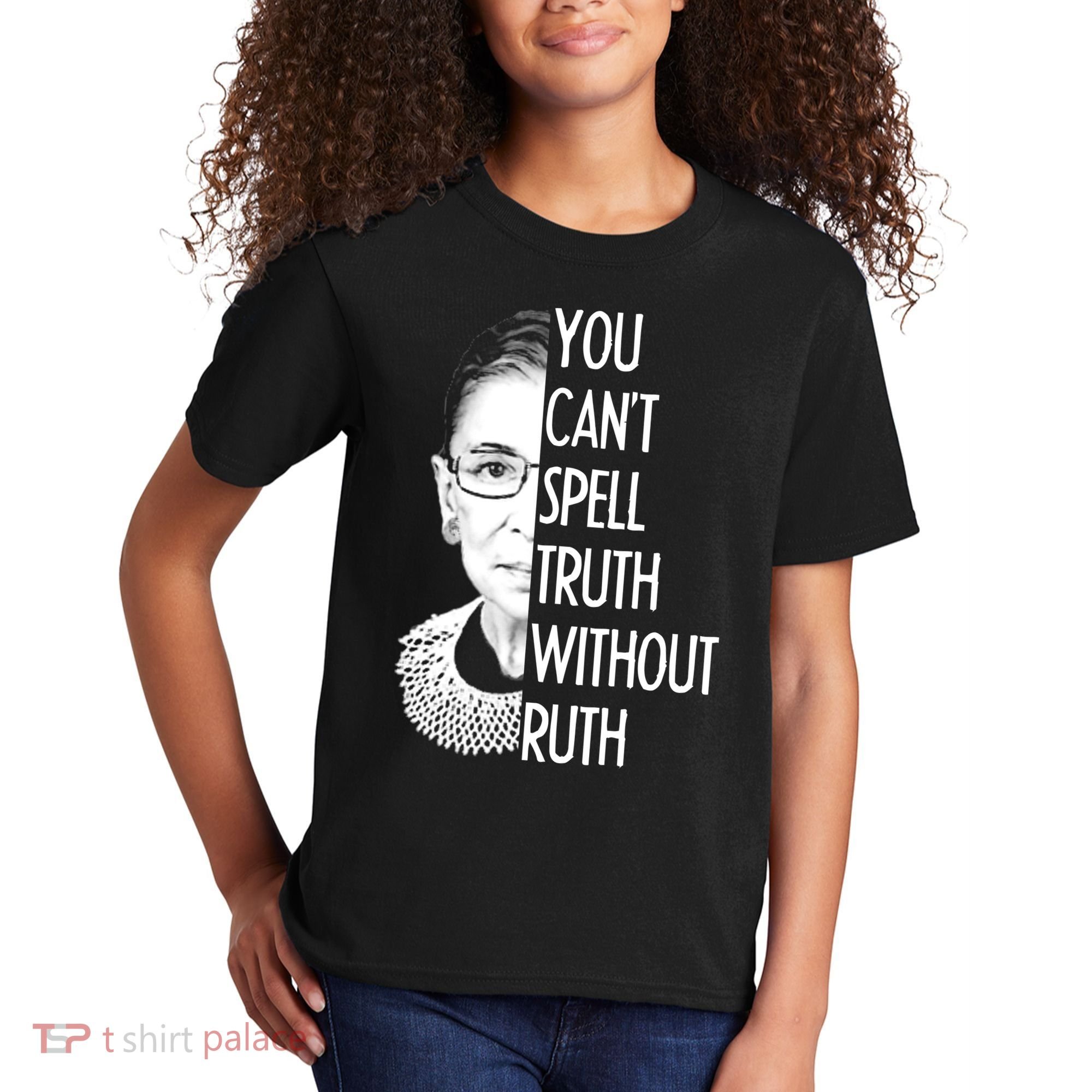 Notorious RBG You Can't Spell Truth without Ruth Kids T-Shirt