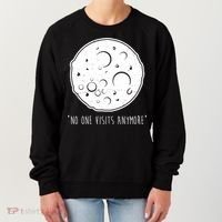No One Visits Anymore Moon Space Women's Sweatshirt thumb 0