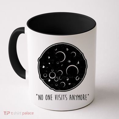 No One Visits Anymore Moon Space Coffee Mug